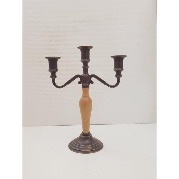 Vintage candelabra candle holders/ 3 arm candelabras/ candelabra perfect for - Picture 1 of 10